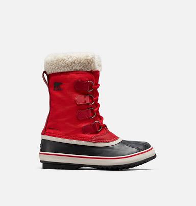 Sorel Explorer Boots UK - Womens Snow Boots Red (UK6289407)